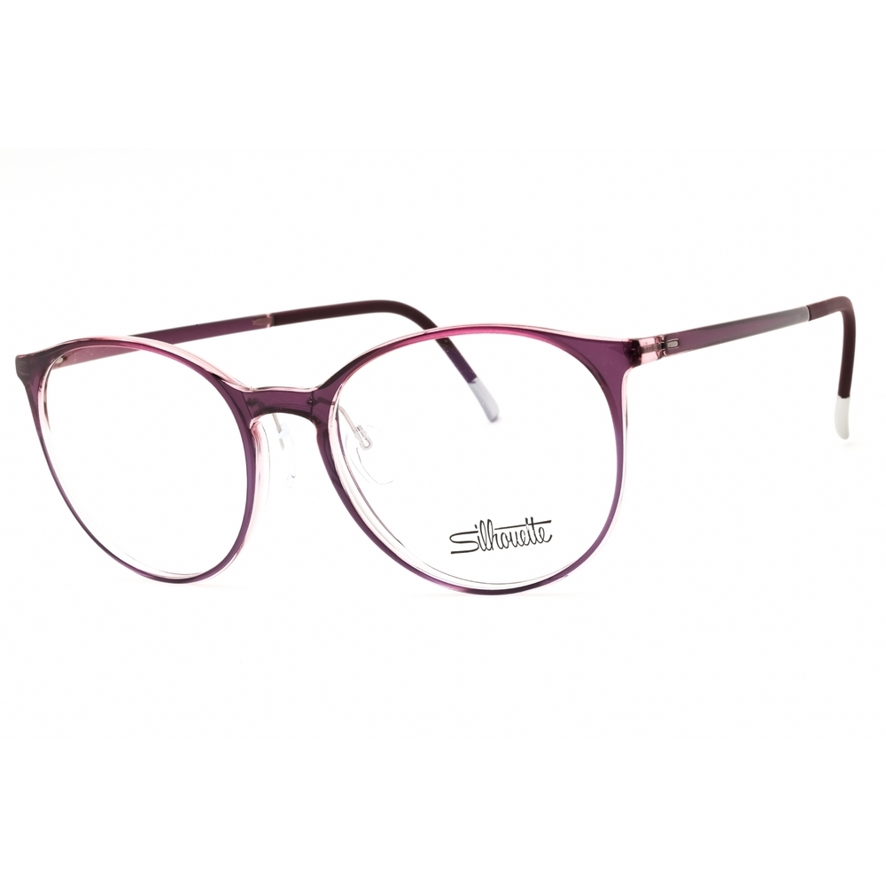 NWT Silhouette SPX Illusion Fullrim 2936/75 Rose W Round 52mm Eyeglasses